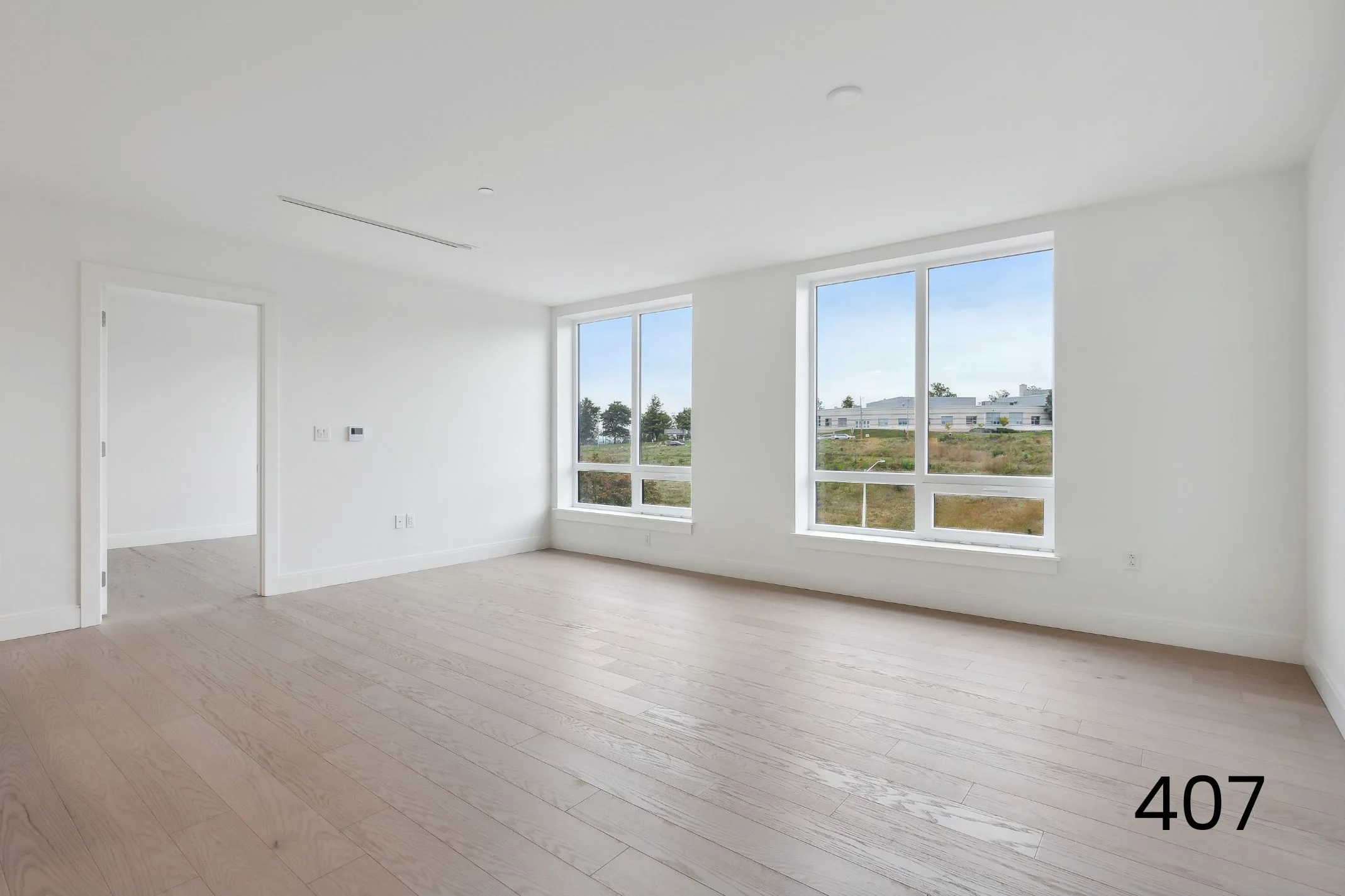 Interior view of Residence 407 at 218 Washington Avenue